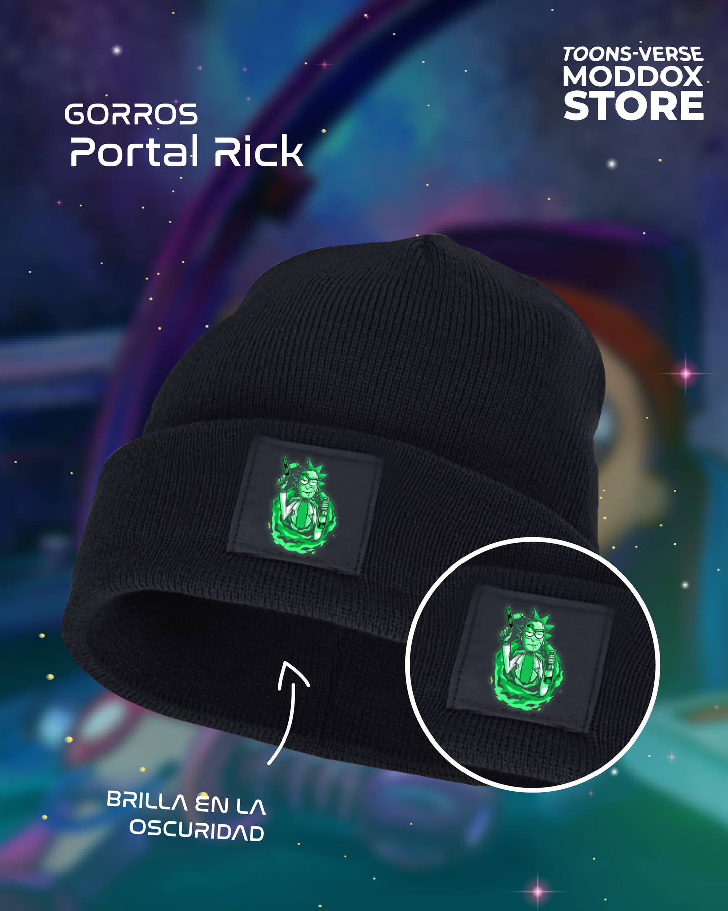 Gorro | Rick And Morty | Portal Rick