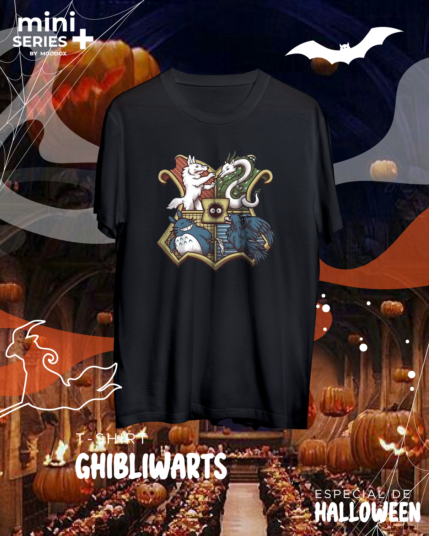 T-Shirt |  crossover | GhibliWarts