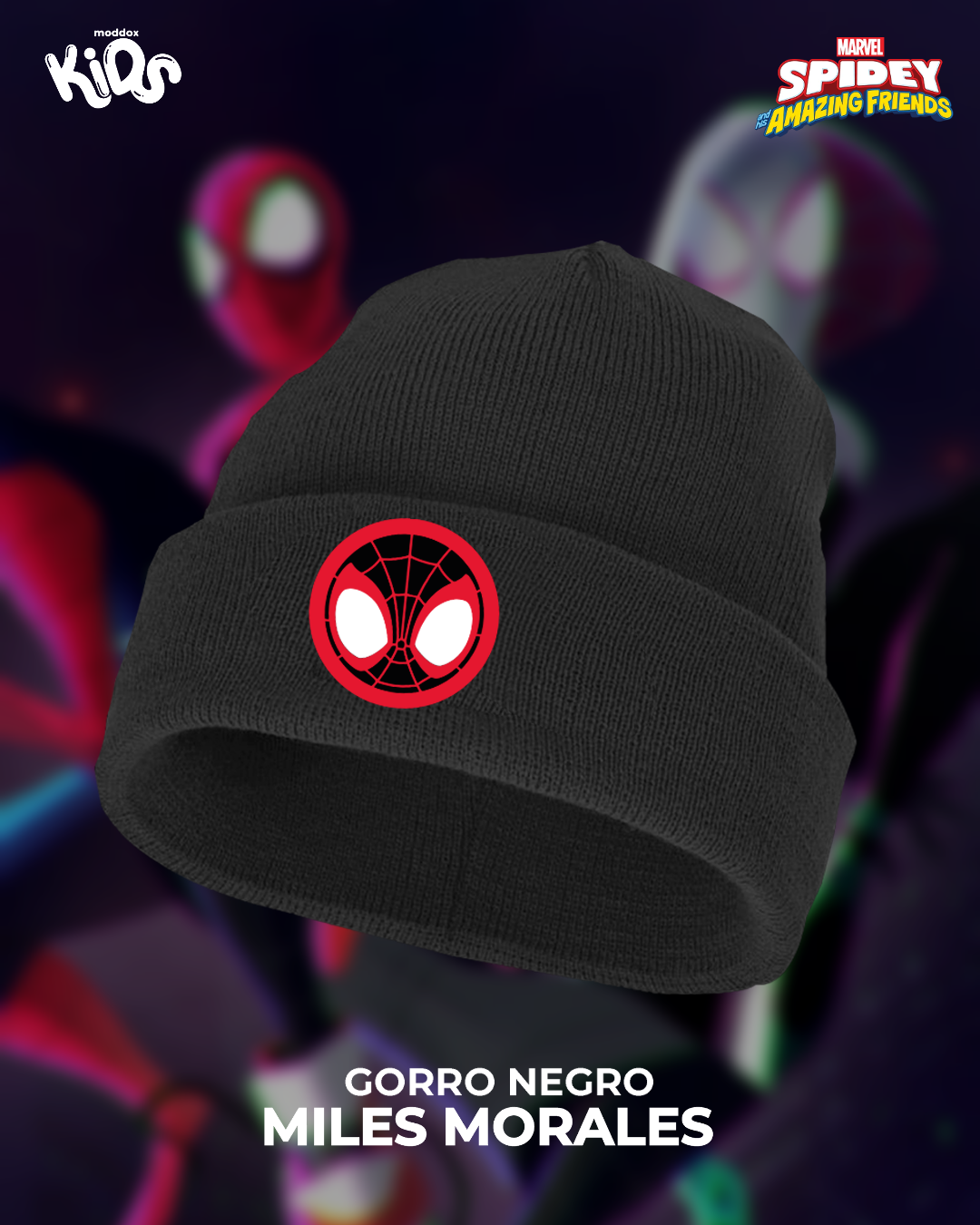 Gorro | Spidey | Miles Morales