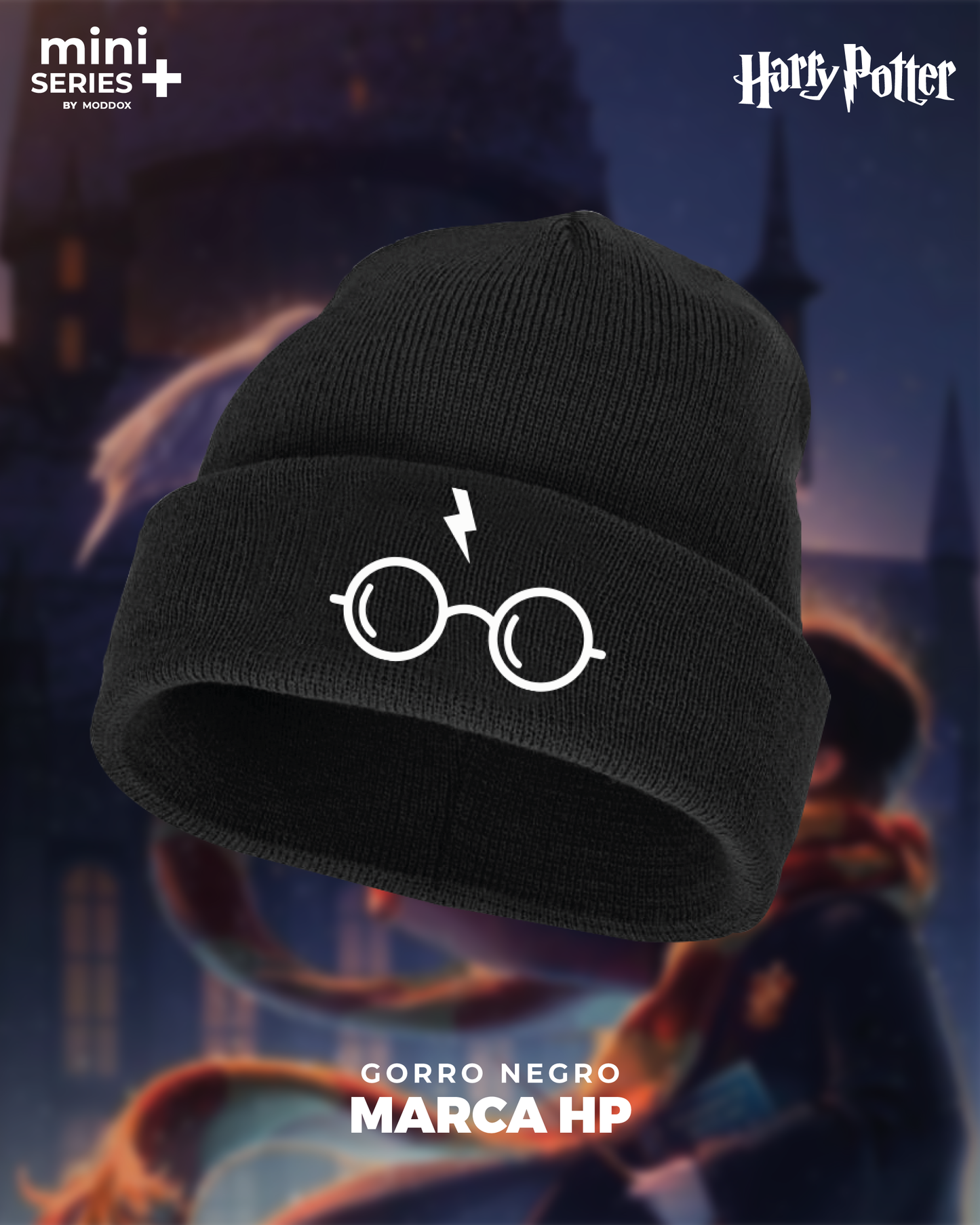 Gorro Harry Potter Marca HP Moddox gorro-harry-potter-marca-hp-moddox