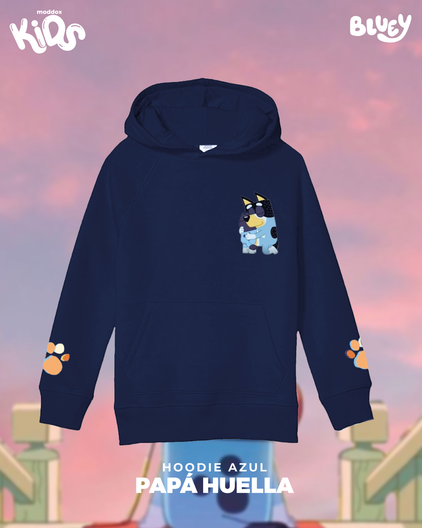 Hoodie | Bluey | Papá Huella