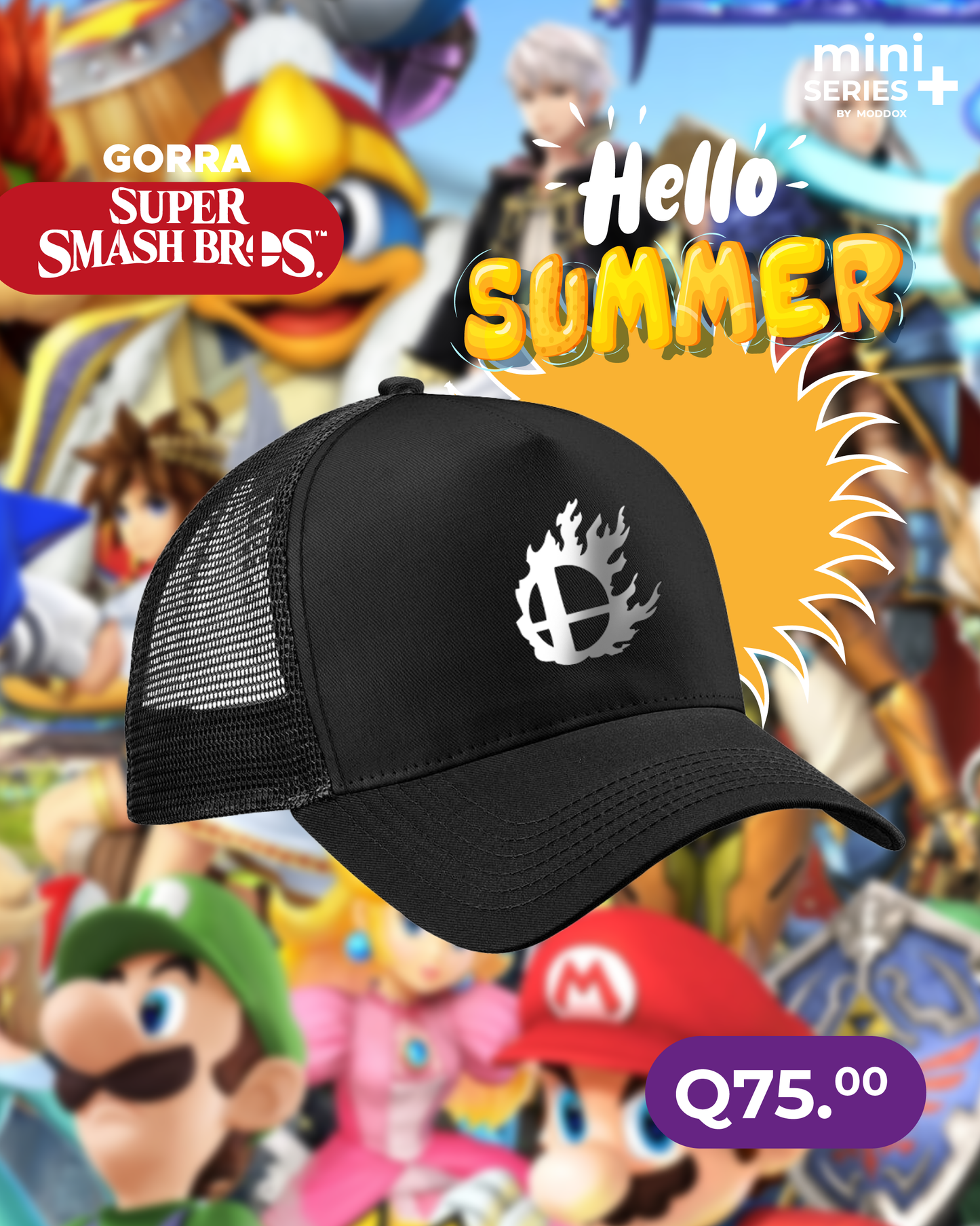 Gorra | Crossover | Super Smash Bros