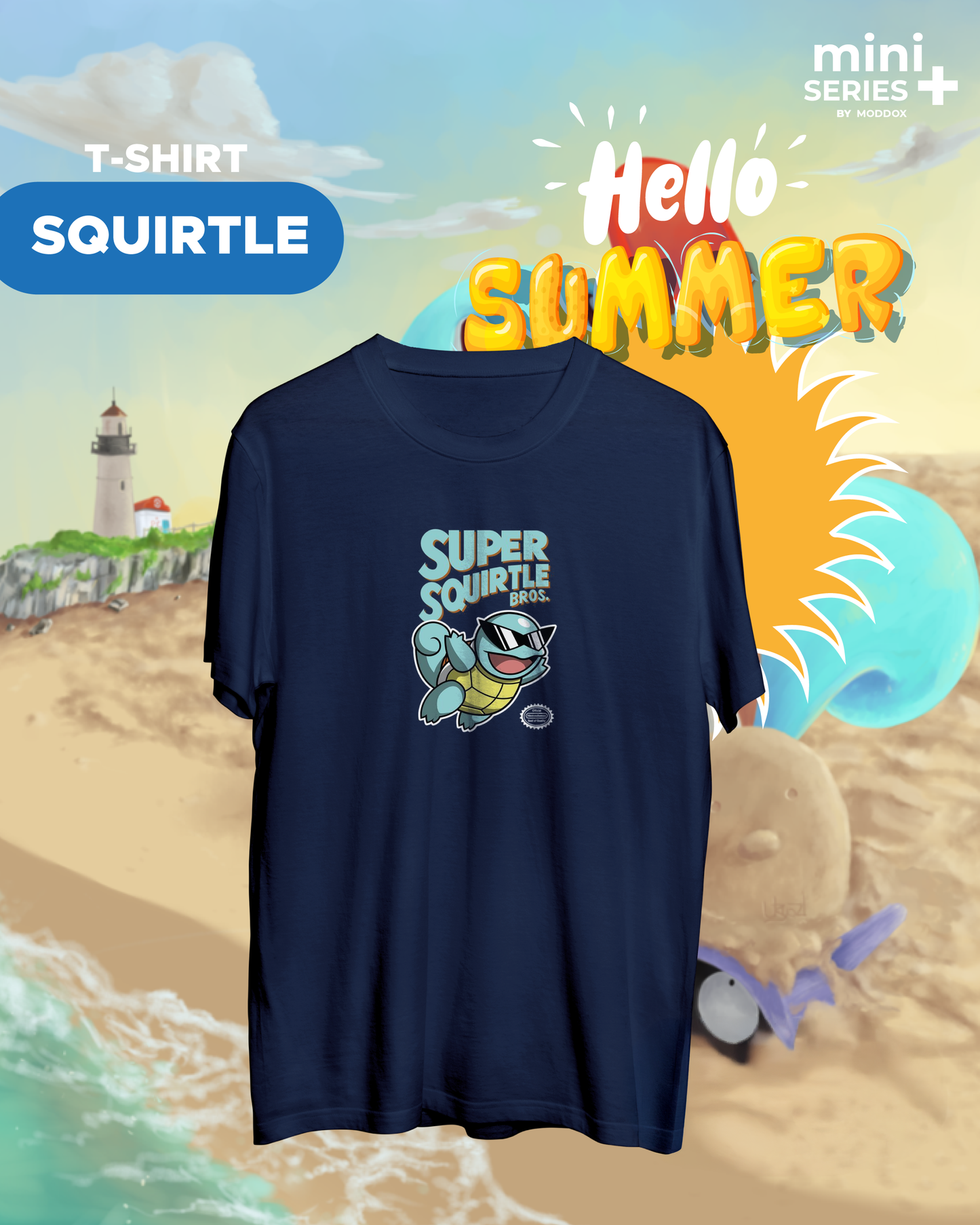 T-shirt | Pokémon | Summer Squirtle