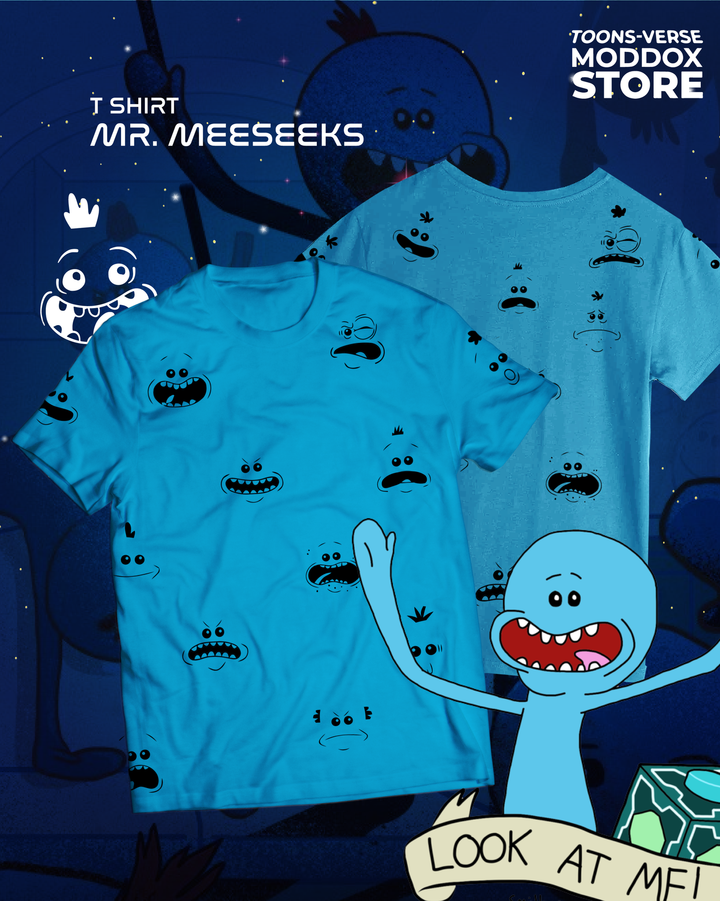 T-shirt | Rick and Morty | Mr. Meeseecks