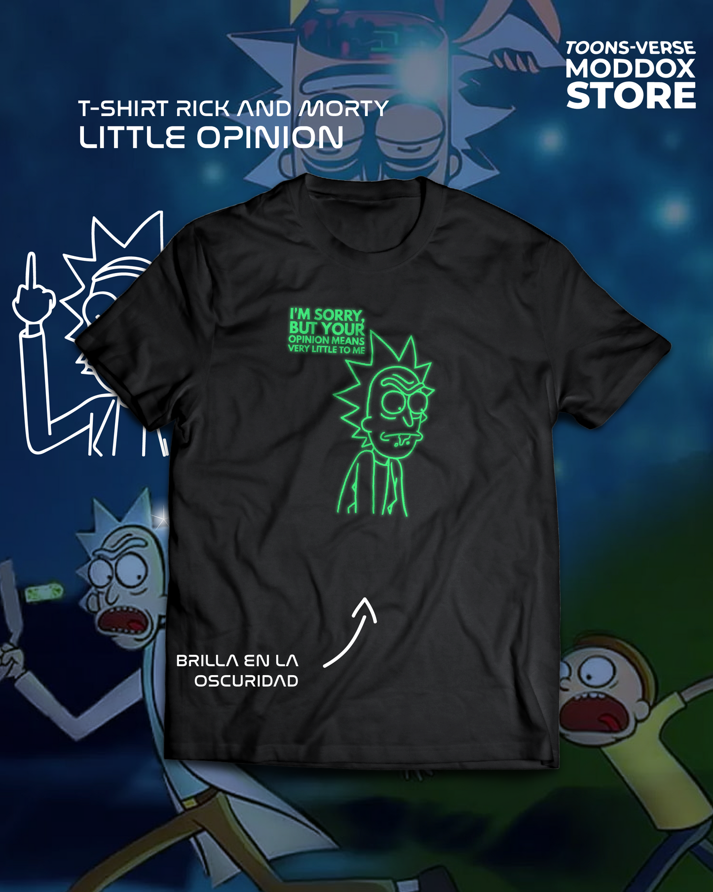 T-shirt | Rick And Morty | Little Opinion