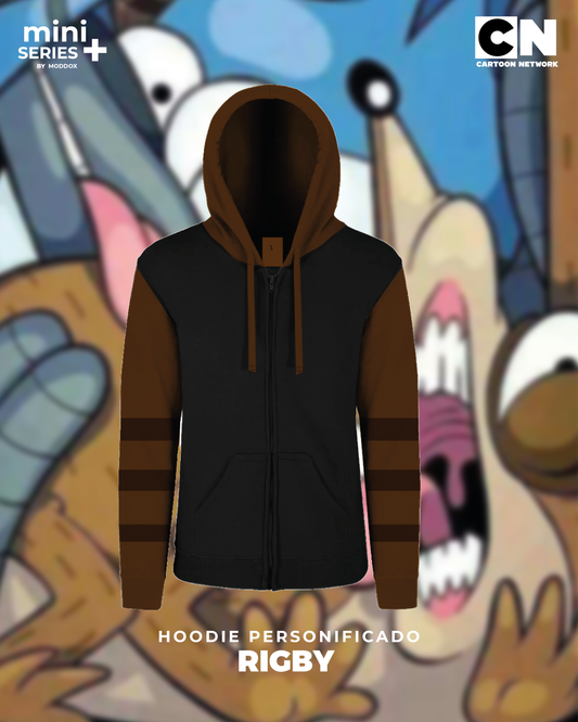 Hoodie Personificado - Un Show Más - Rigby |