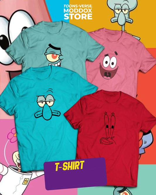 T-shirt | Bob Esponja | Personajes