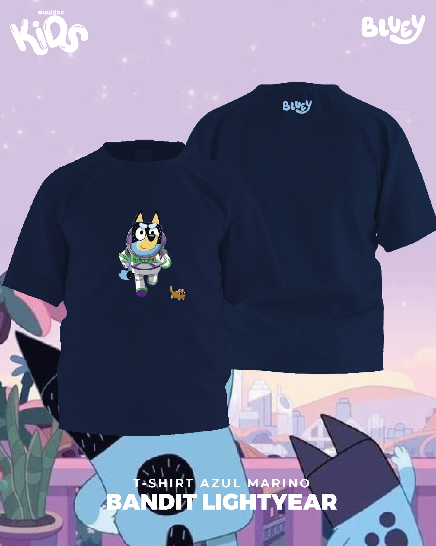 T-shirt | Bluey | Bandit Lightyear