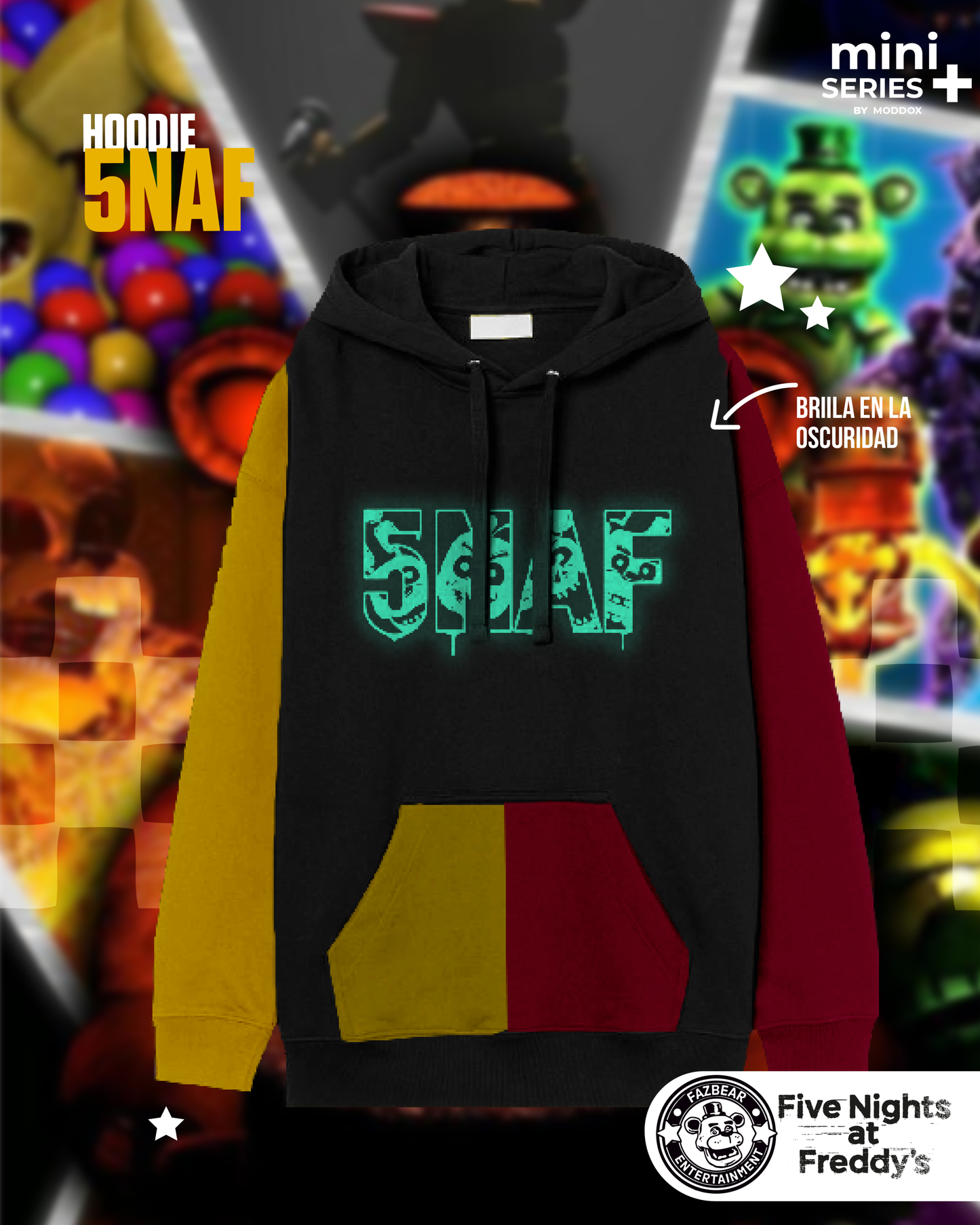 Hoodie - Five Nights at Freddy's - 5NAF