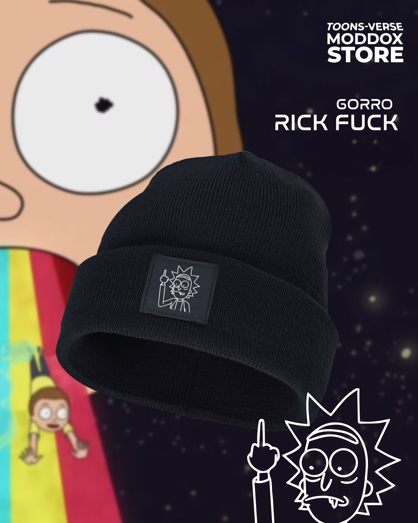 Gorro | Rick And Morty | Rick Fuck