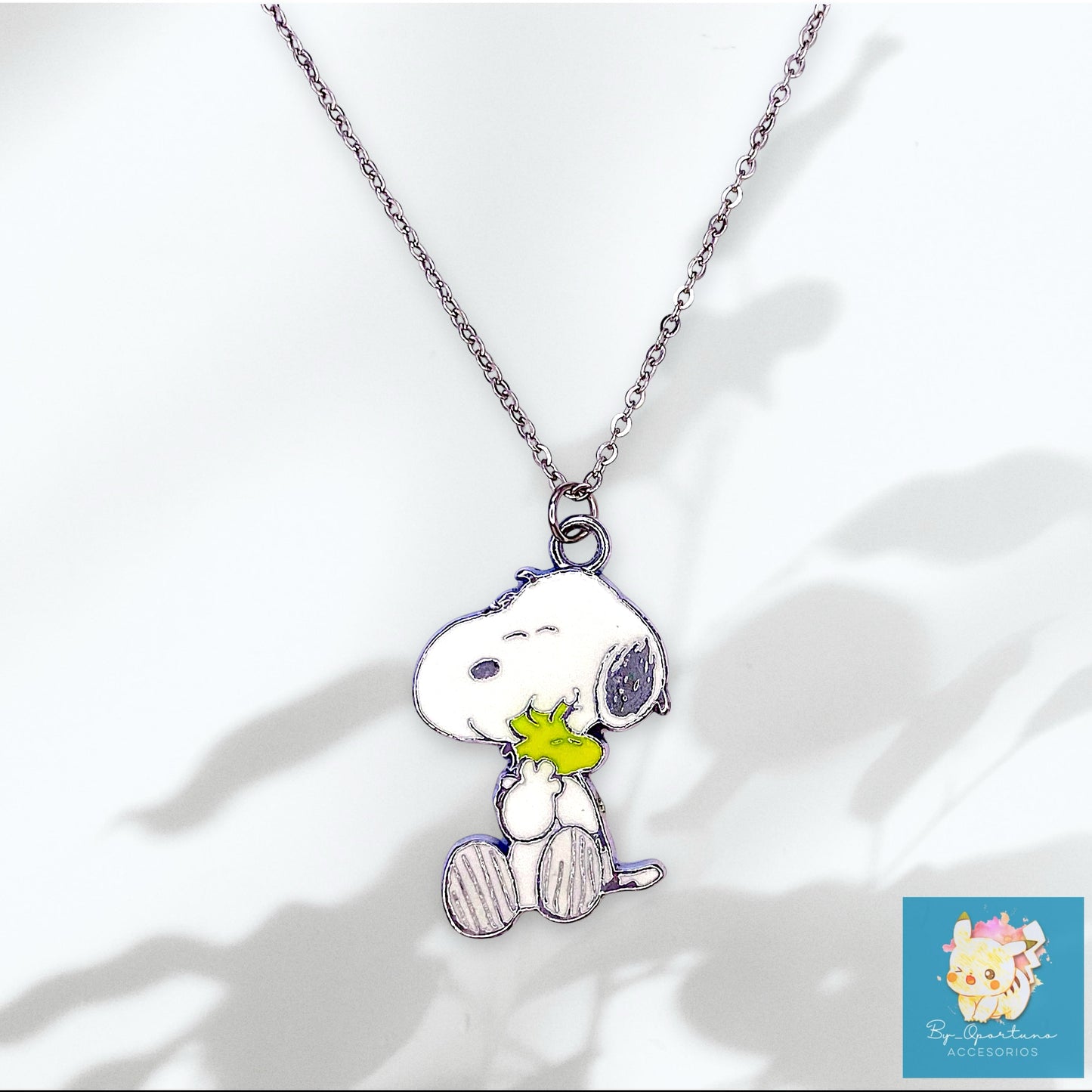 Cadena | Peanuts | Snoopy abrazando a Woodstock