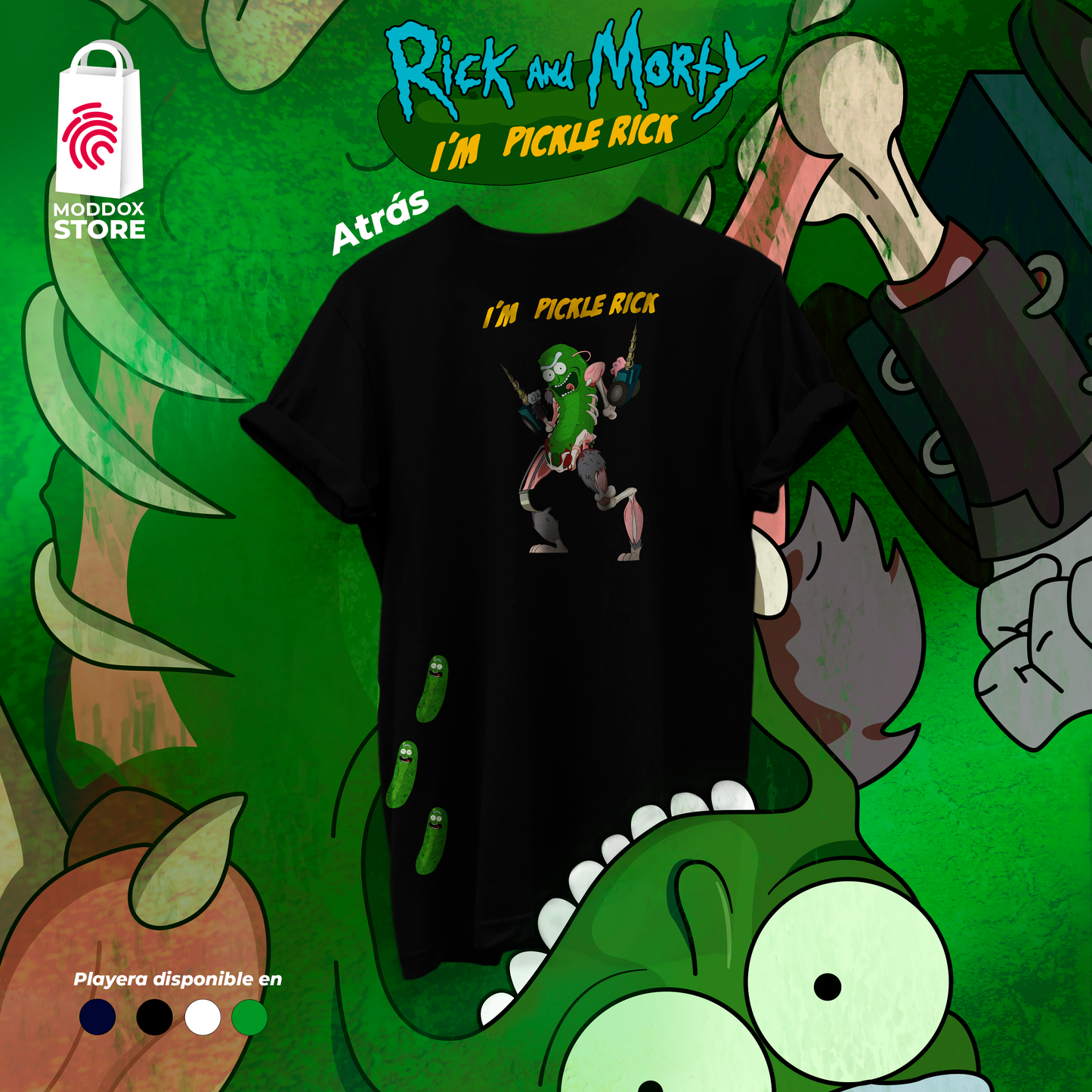 T-shirt | Rick And Morty | Pickle Rick