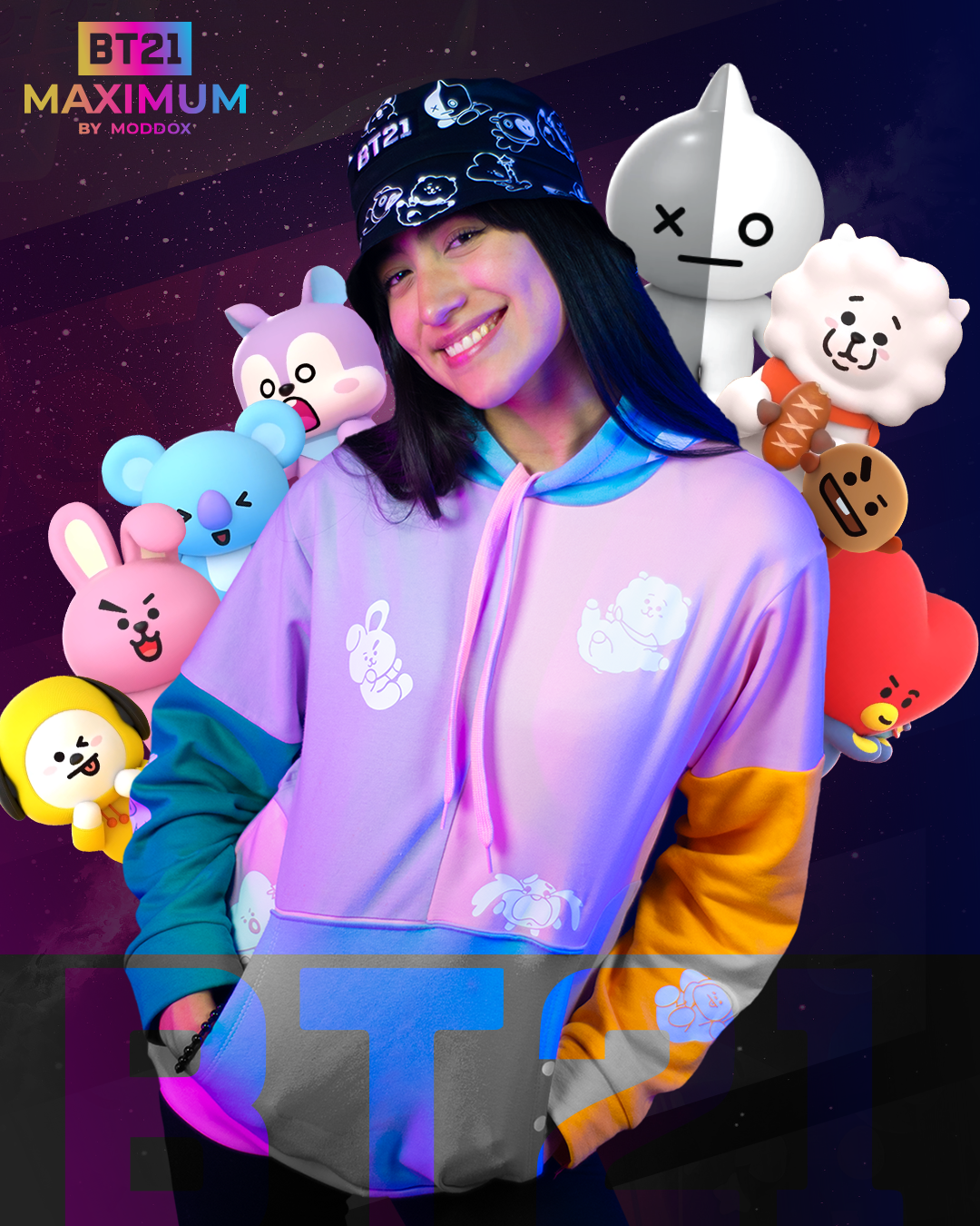 Hoodie | BT21 | Maximum