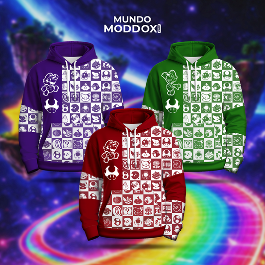 Hoodie | Mario Bros | Power Ups