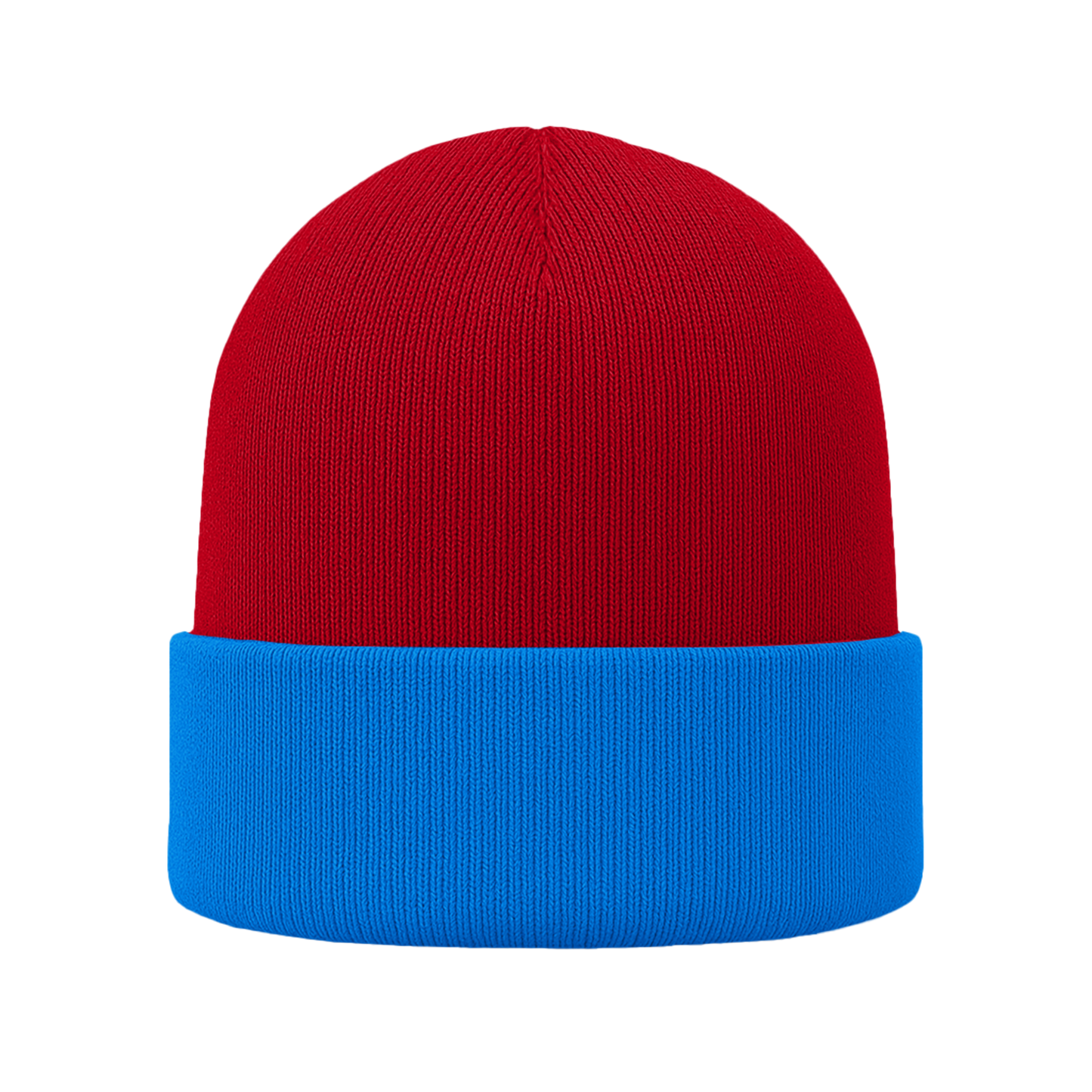 Gorro | Combinado | Cabeza rojo (C51) / Frente azul (C55)