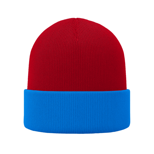 Gorro | Combinado | Cabeza rojo (C51) / Frente azul (C55)