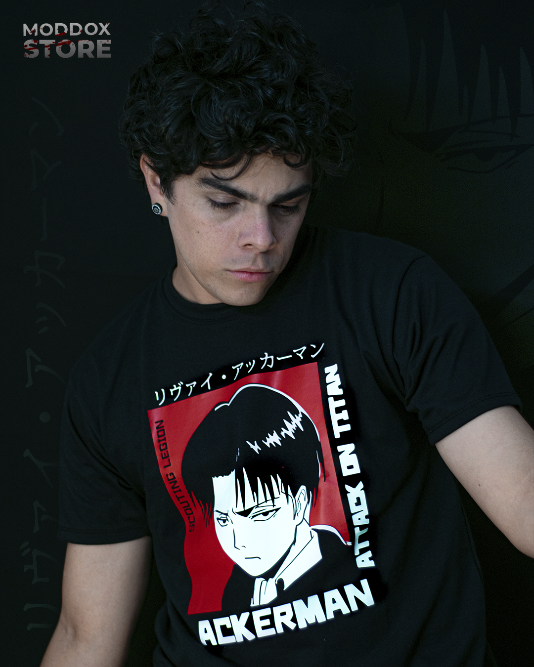 T-Shirt | Shingeki No Kyojin | Levi Ackerman