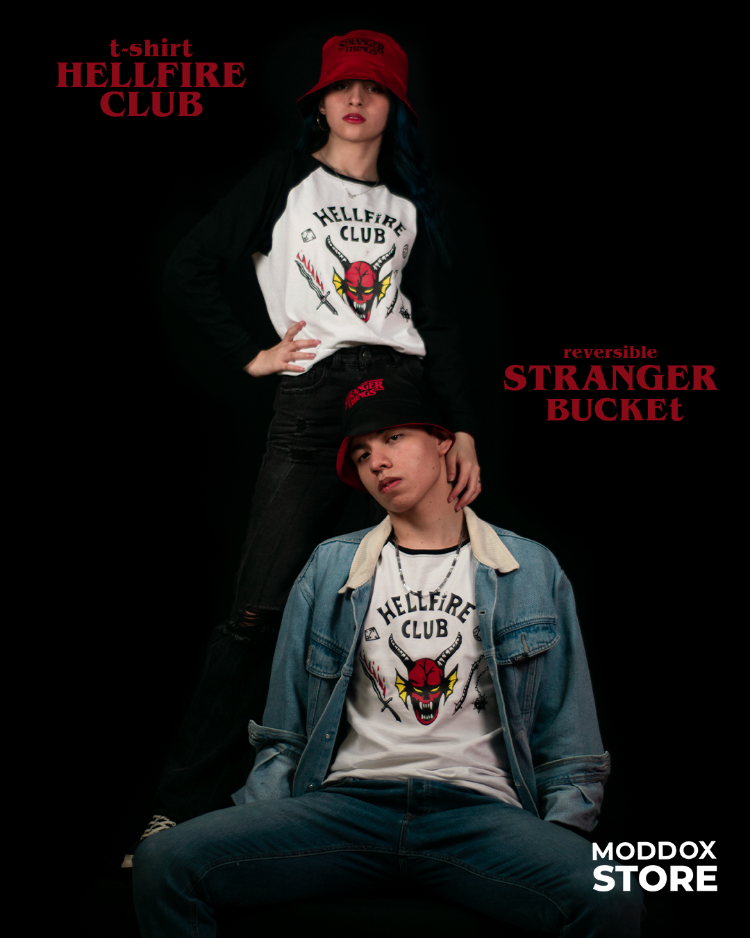 T-Shirt | Stranger Things | Hellfire Club