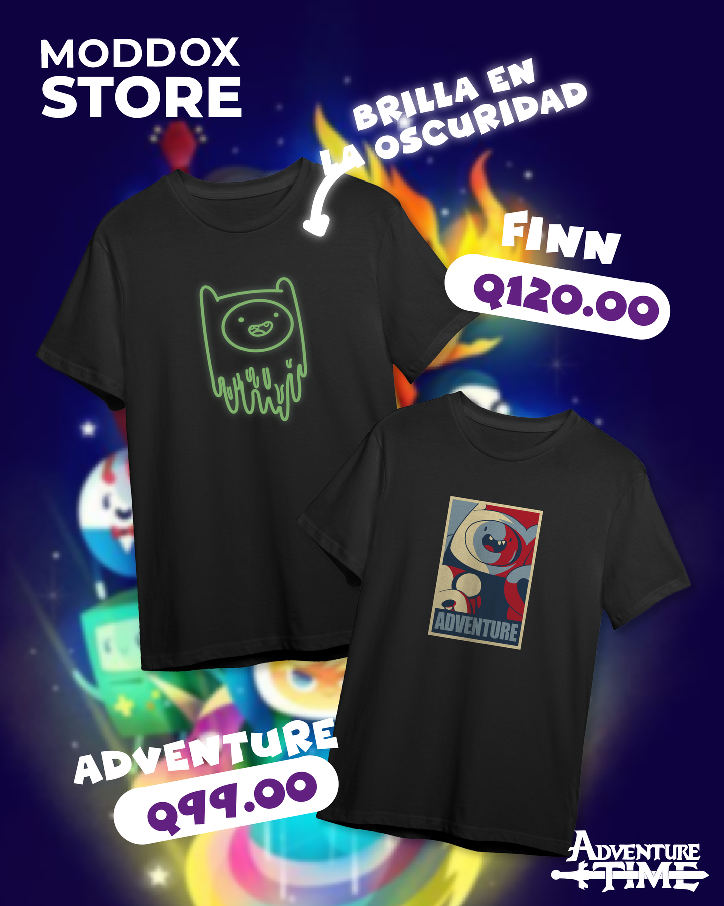 T-shirts | Hora de aventura | Adventure Finn