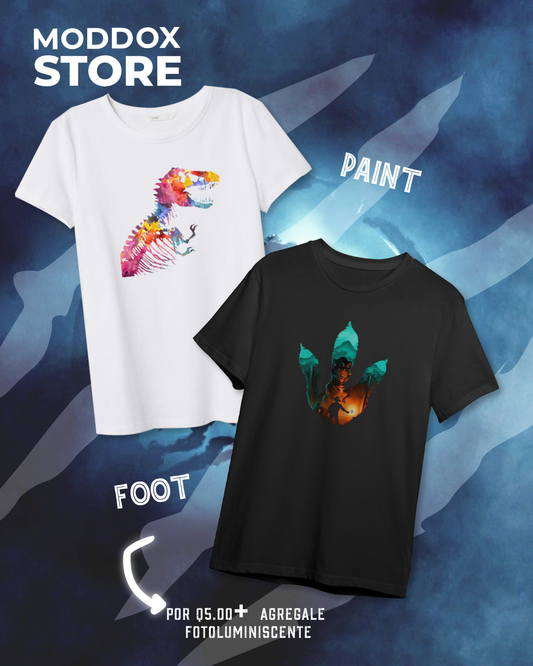 T-shirt | Jurassic Park | Paint Foot