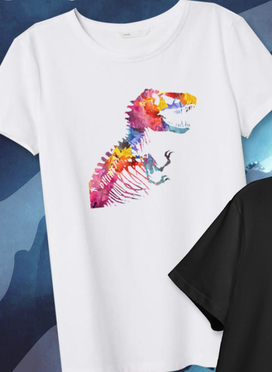 T-shirt | Jurassic Park | Paint Foot