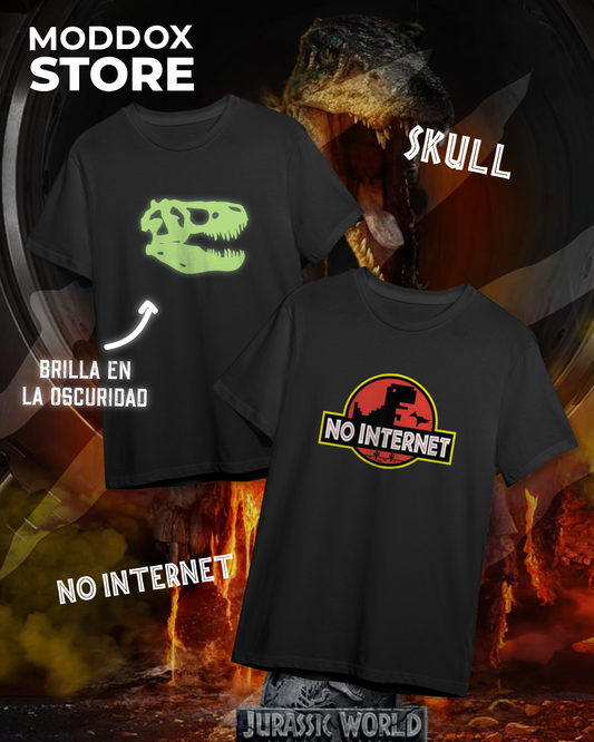 T-shirt | Jurassic Park | Skull Internet