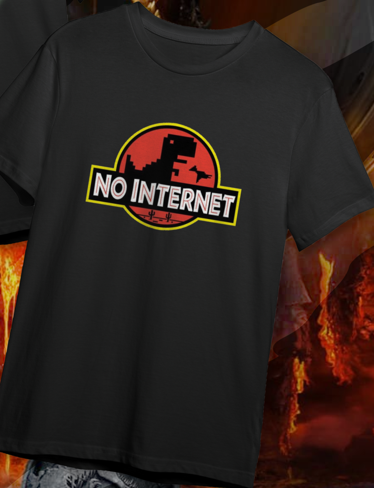 T-shirt | Jurassic Park | Skull Internet