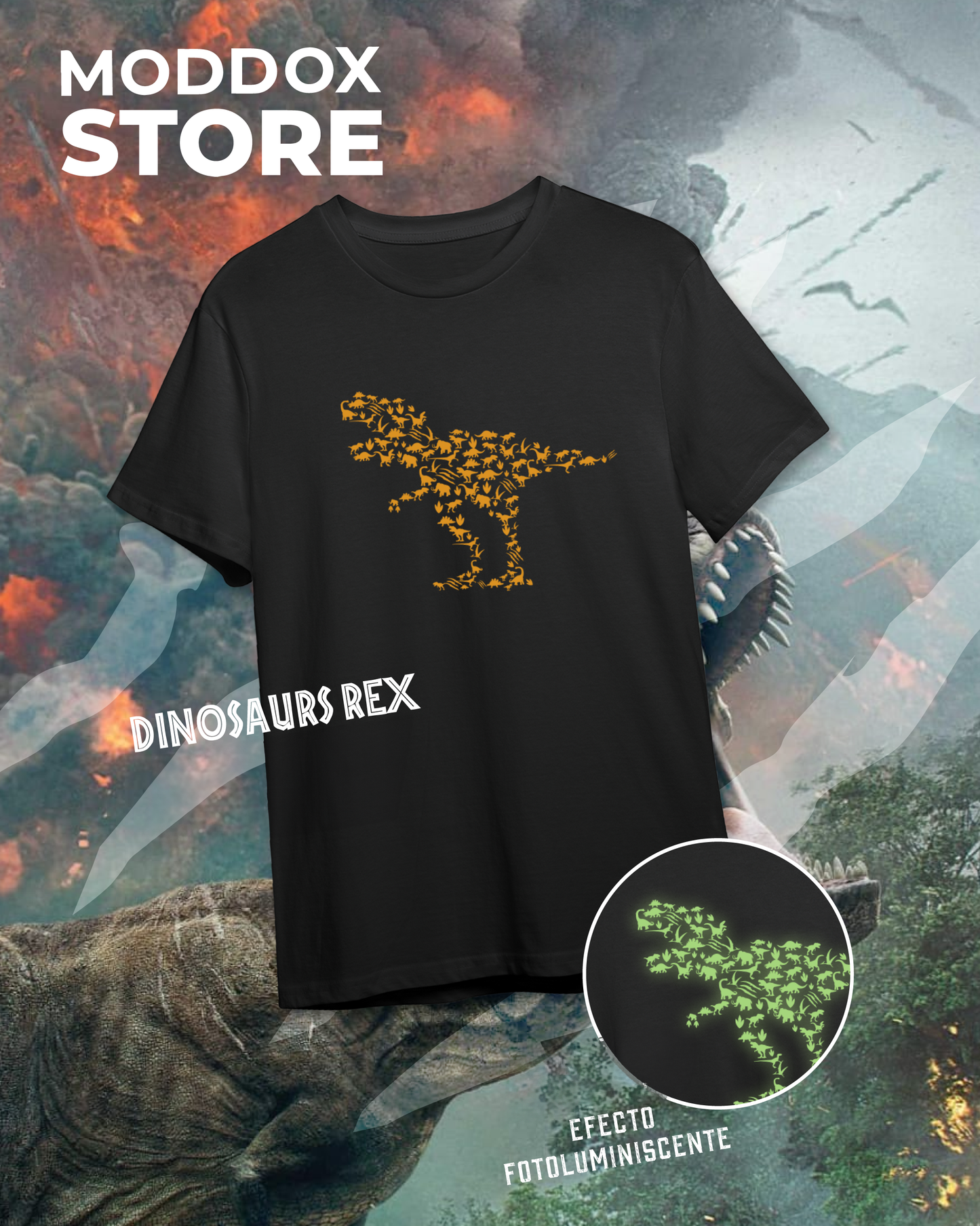 T-shirt | Jurassic Park | Dinosaurs Rex