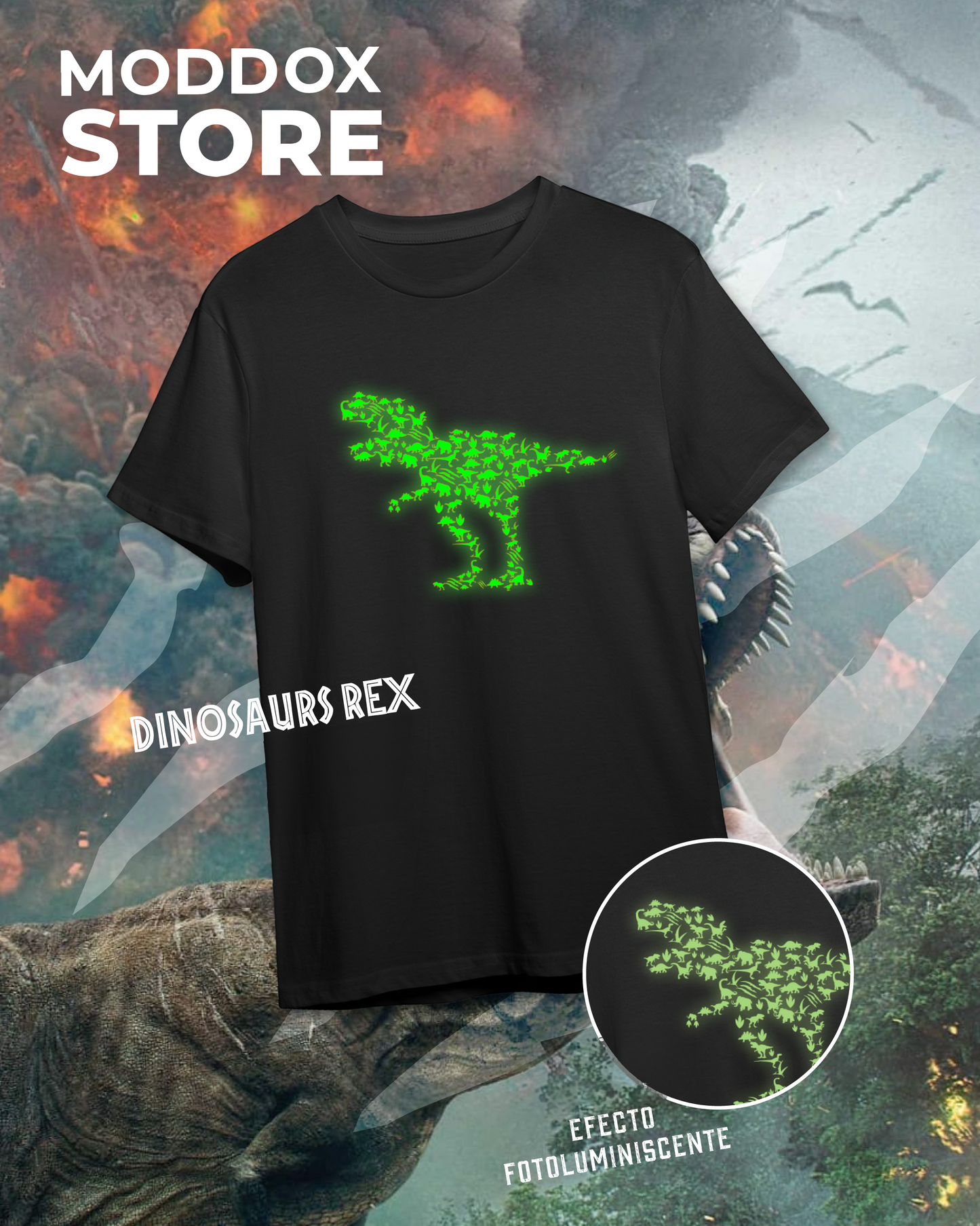 T-shirt | Jurassic Park | Dinosaurs Rex