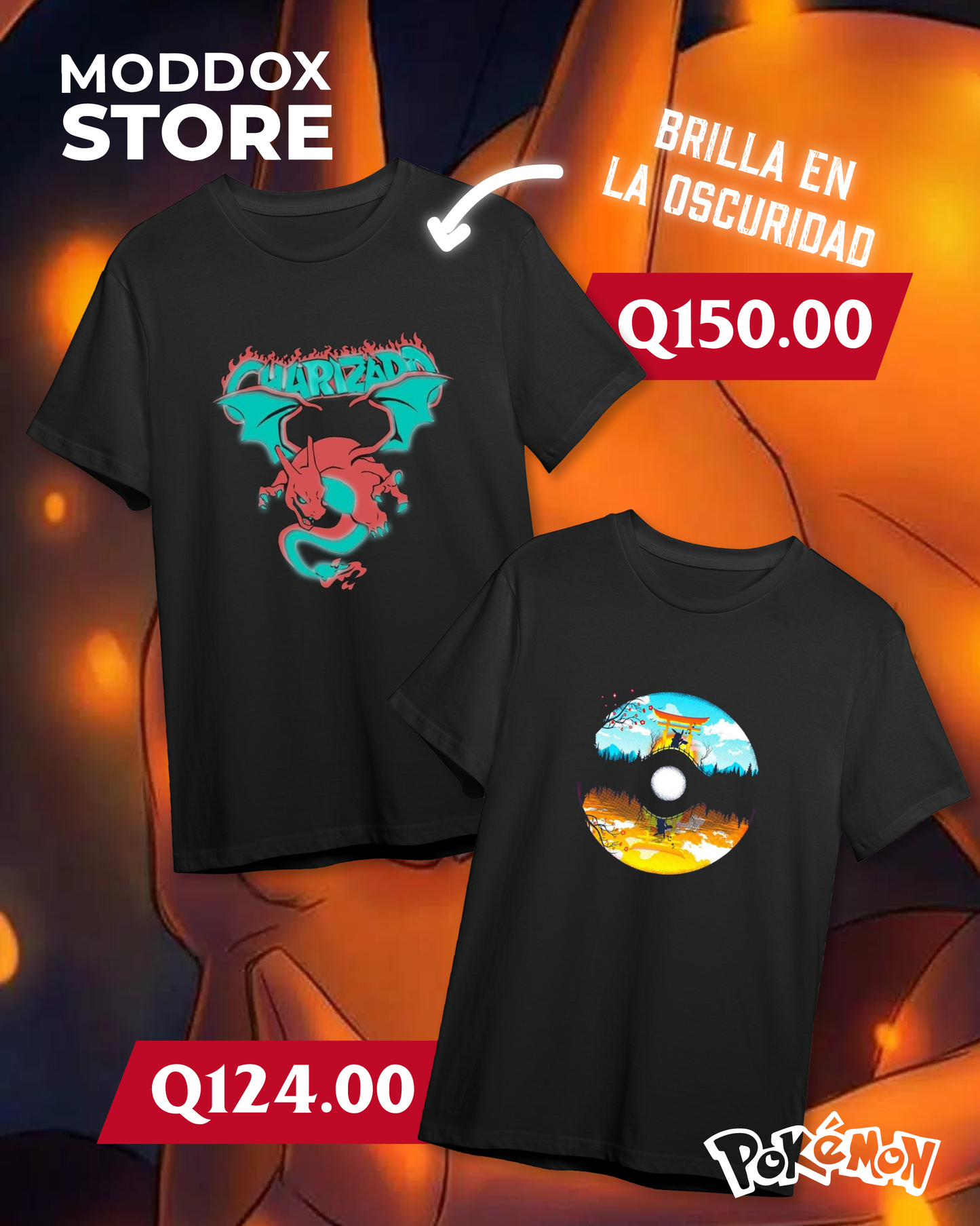 t-shirt | Pokémon | Charizard Furious