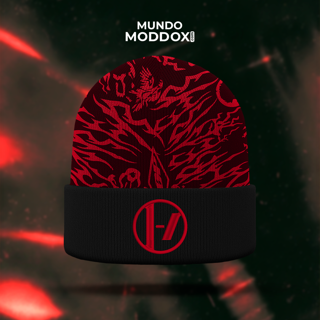 Gorro | Twenty One Pilots | Red Pattern