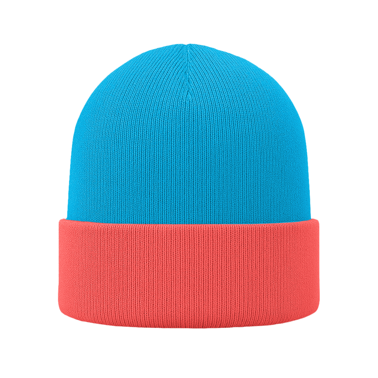 Gorro | Combinado | Cabeza turquesa (C173) / Frente salmón (C267)