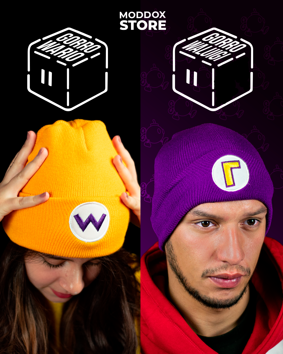 Gorro | Mario Bros | Wario |