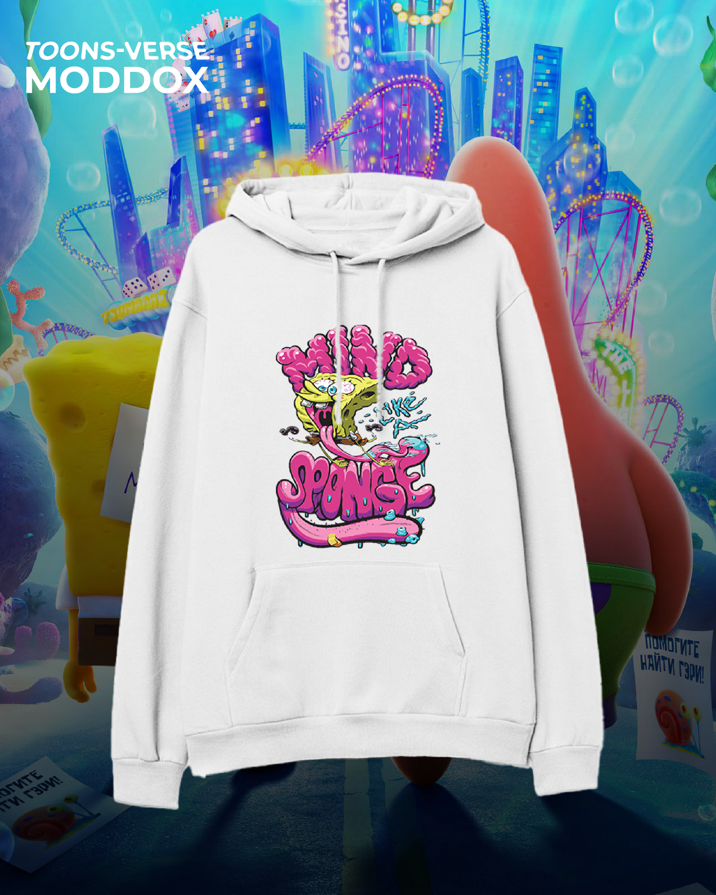 Hoodie | Bob Esponja | Mind Sponge