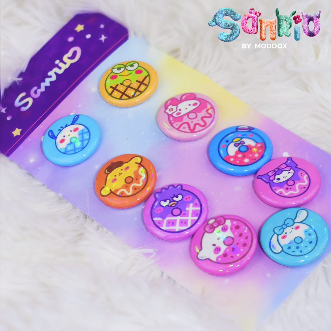 Set Botón Pin | Sanrio | Donuts