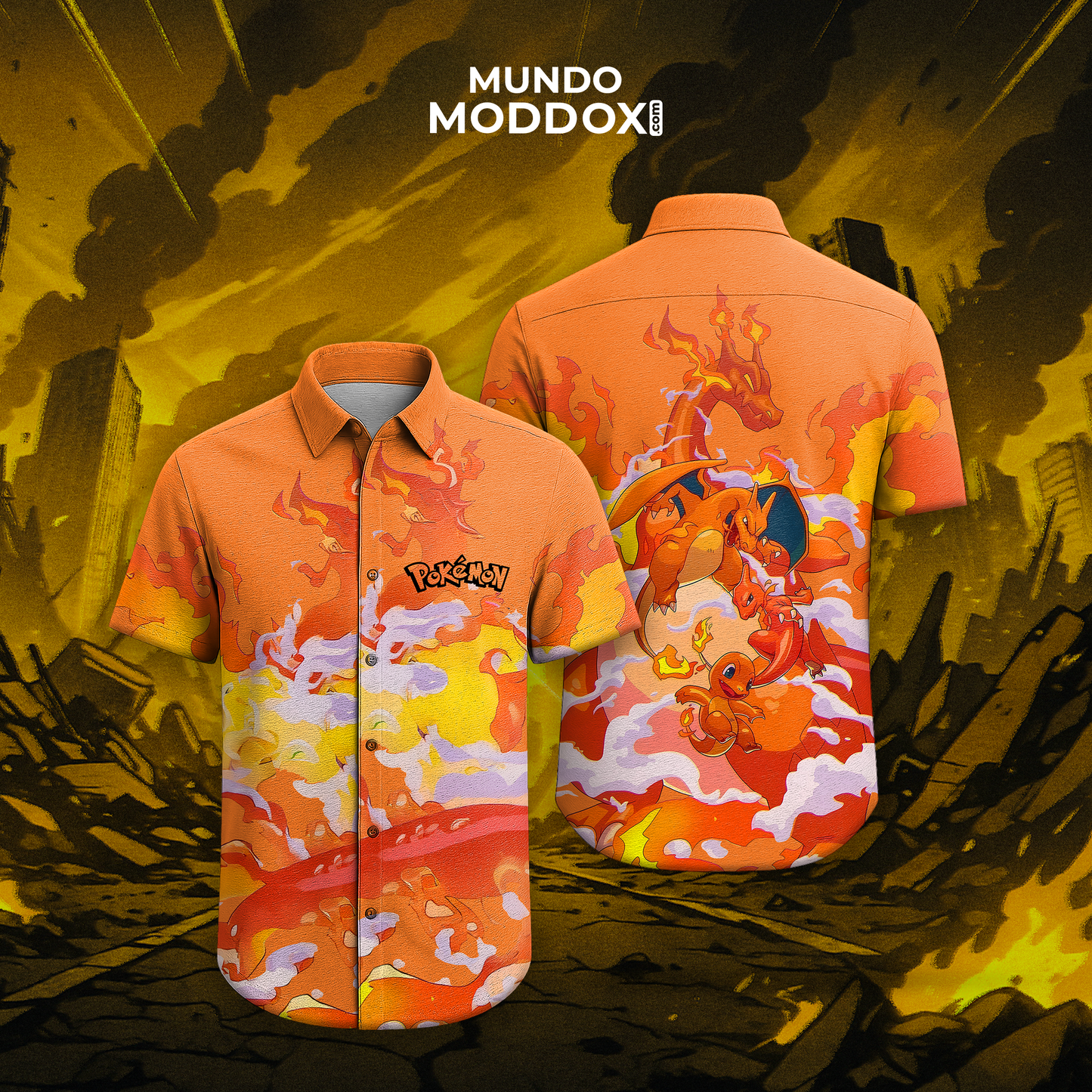 camisa | Pokémon | Road To Charizard
