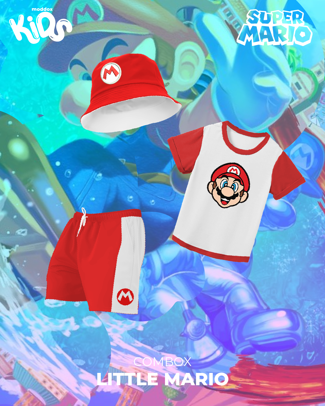 Conjunto | Mario Bros | Little Mario – Moddox
