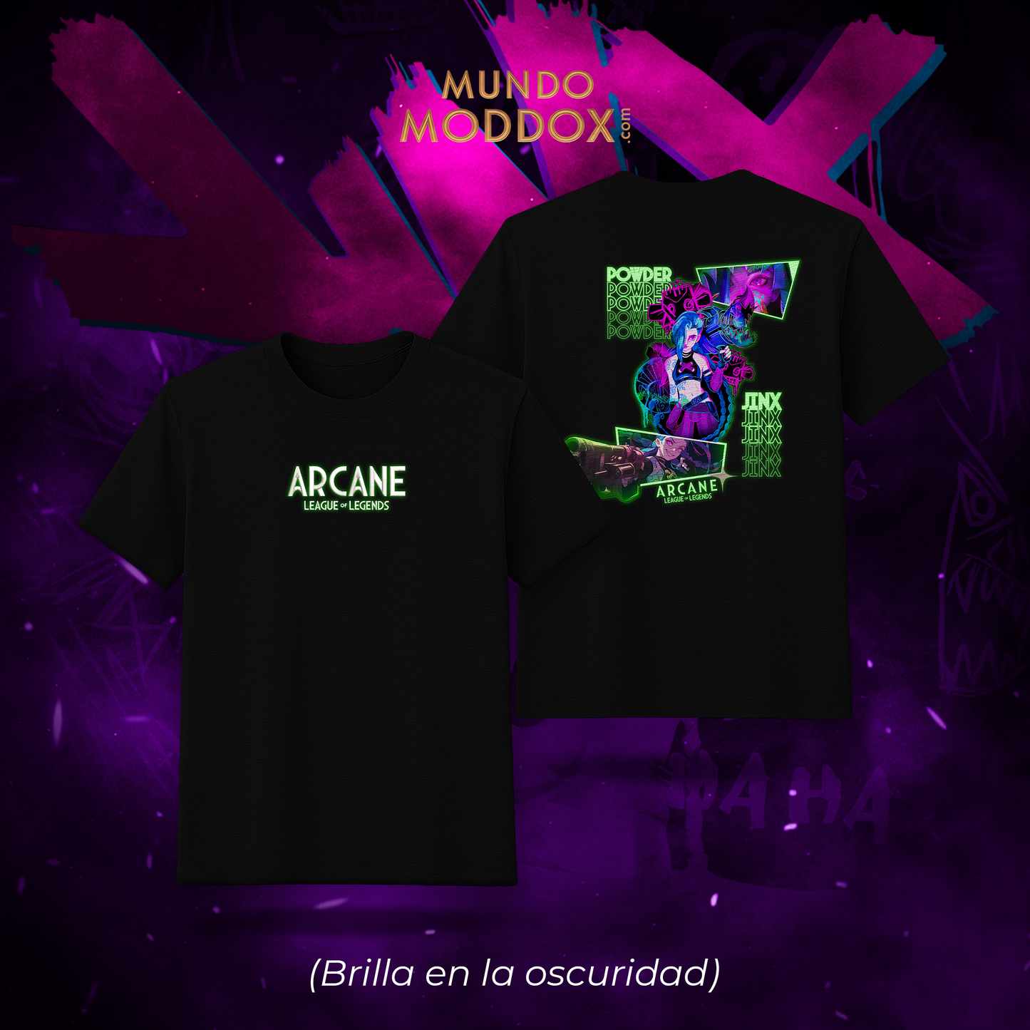T-shirt | Arcane | Jinx