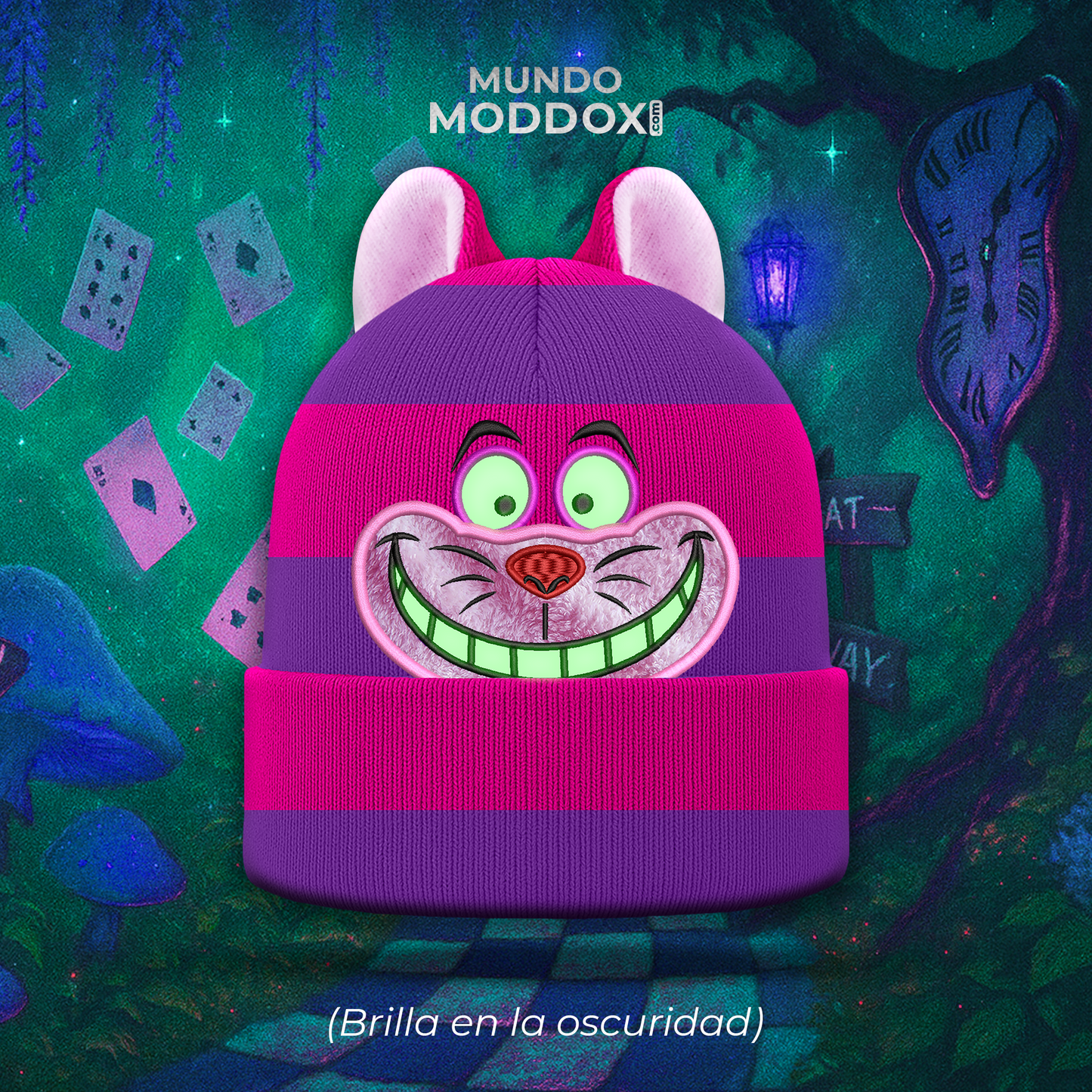 Gorro | Alice in Wonderland | Cheshire Rosa