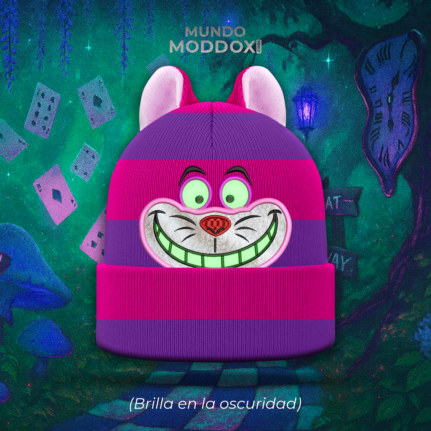 Gorro | Alice in Wonderland | Cheshire Rosa