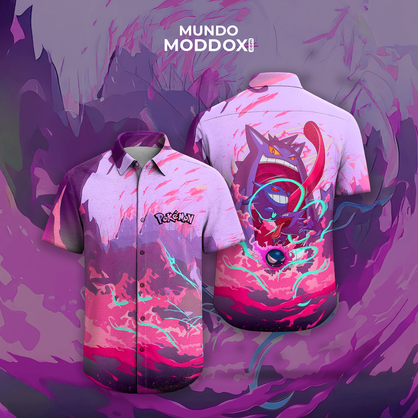 camisa | Pokémon | Road To gengar