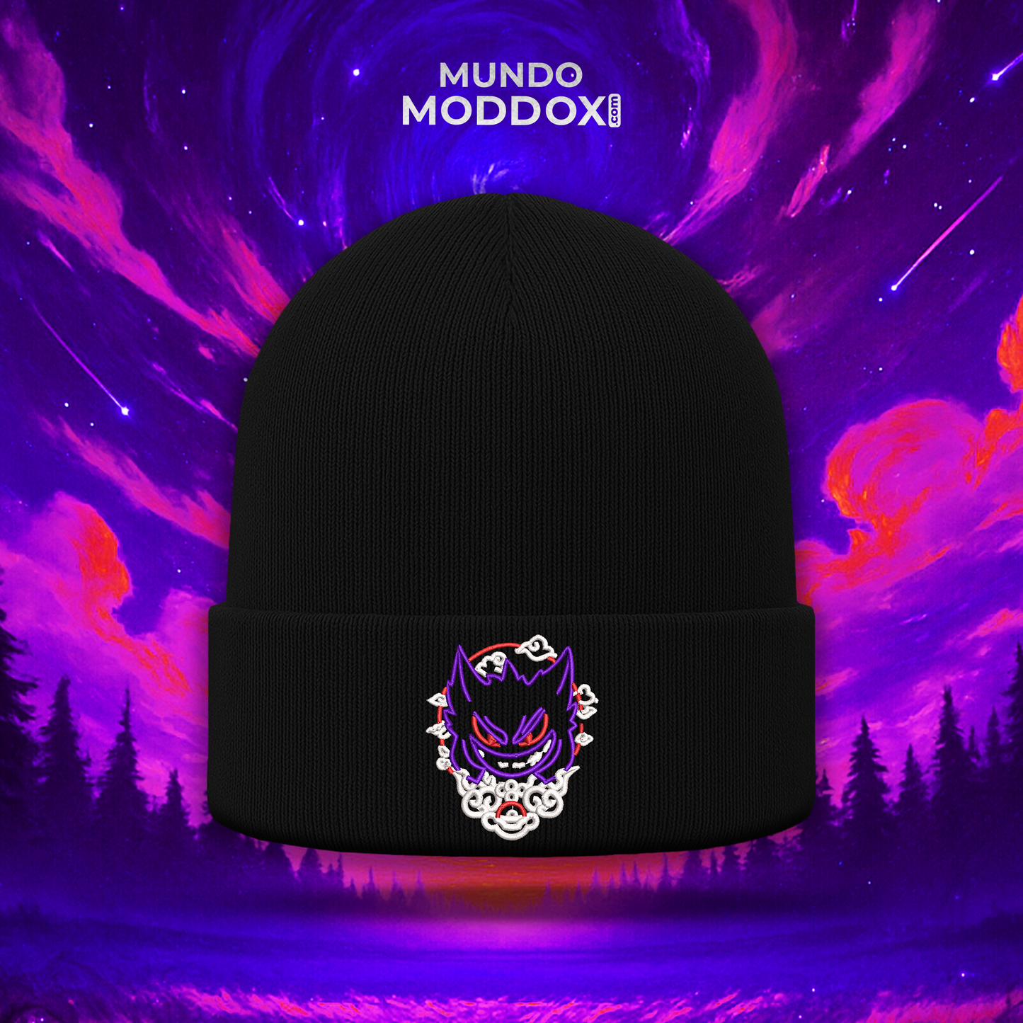 Gorro | Pokémon | Gengar Darkness
