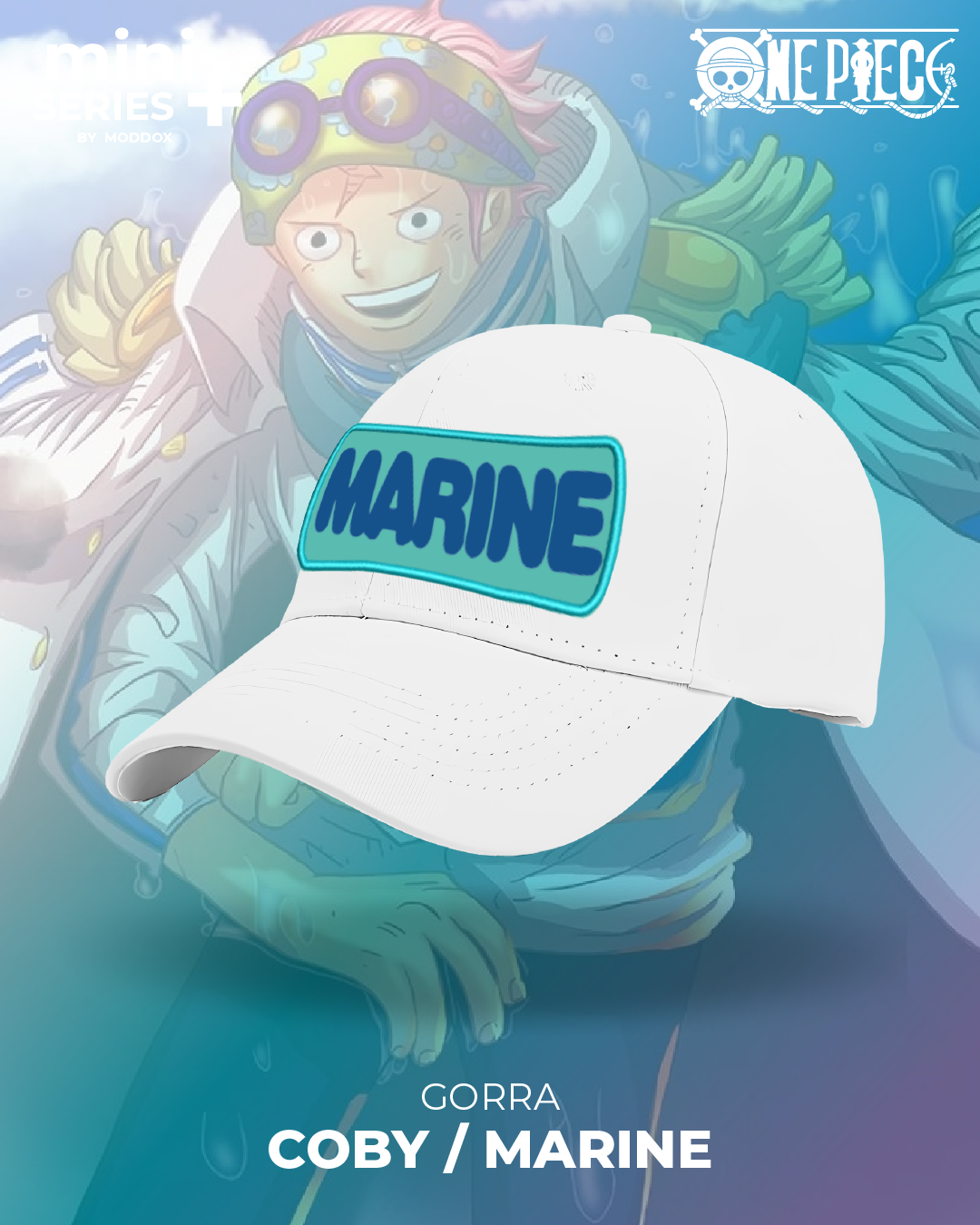 Gorra | One Piece | Coby / Marine