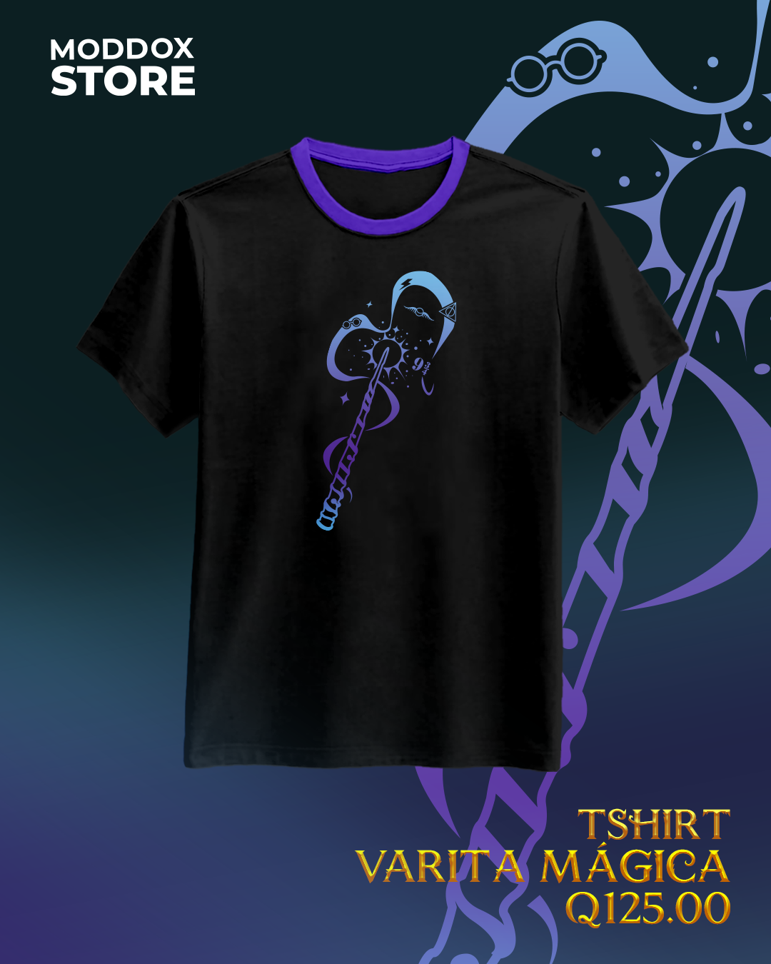 T-shirt | Harry Potter | Varita Magica