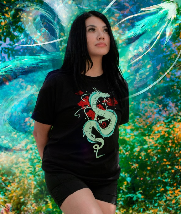 T-shirt |  El Viaje de chihiro | Haku