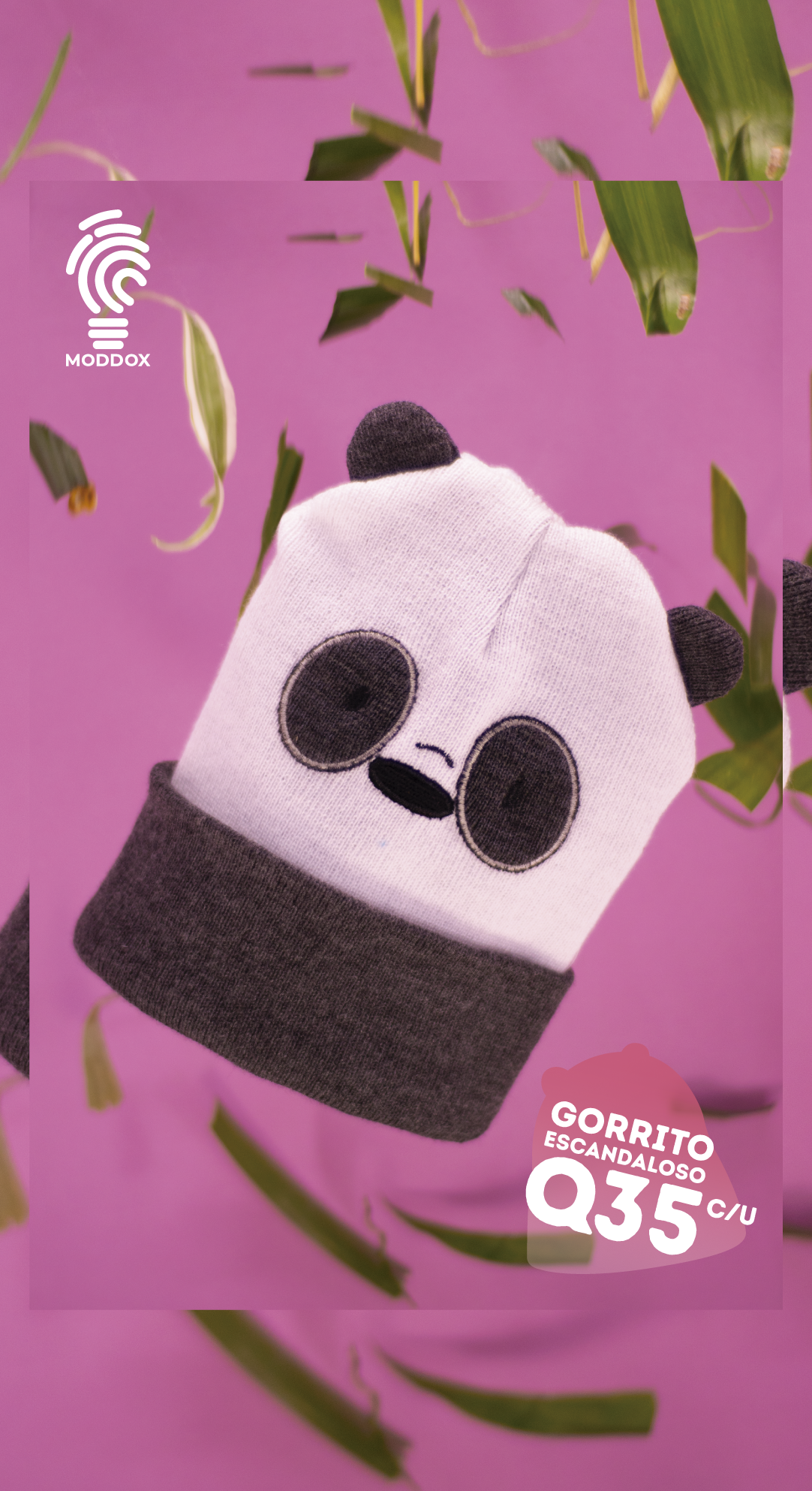 Gorro - Escandalosos - Panda |