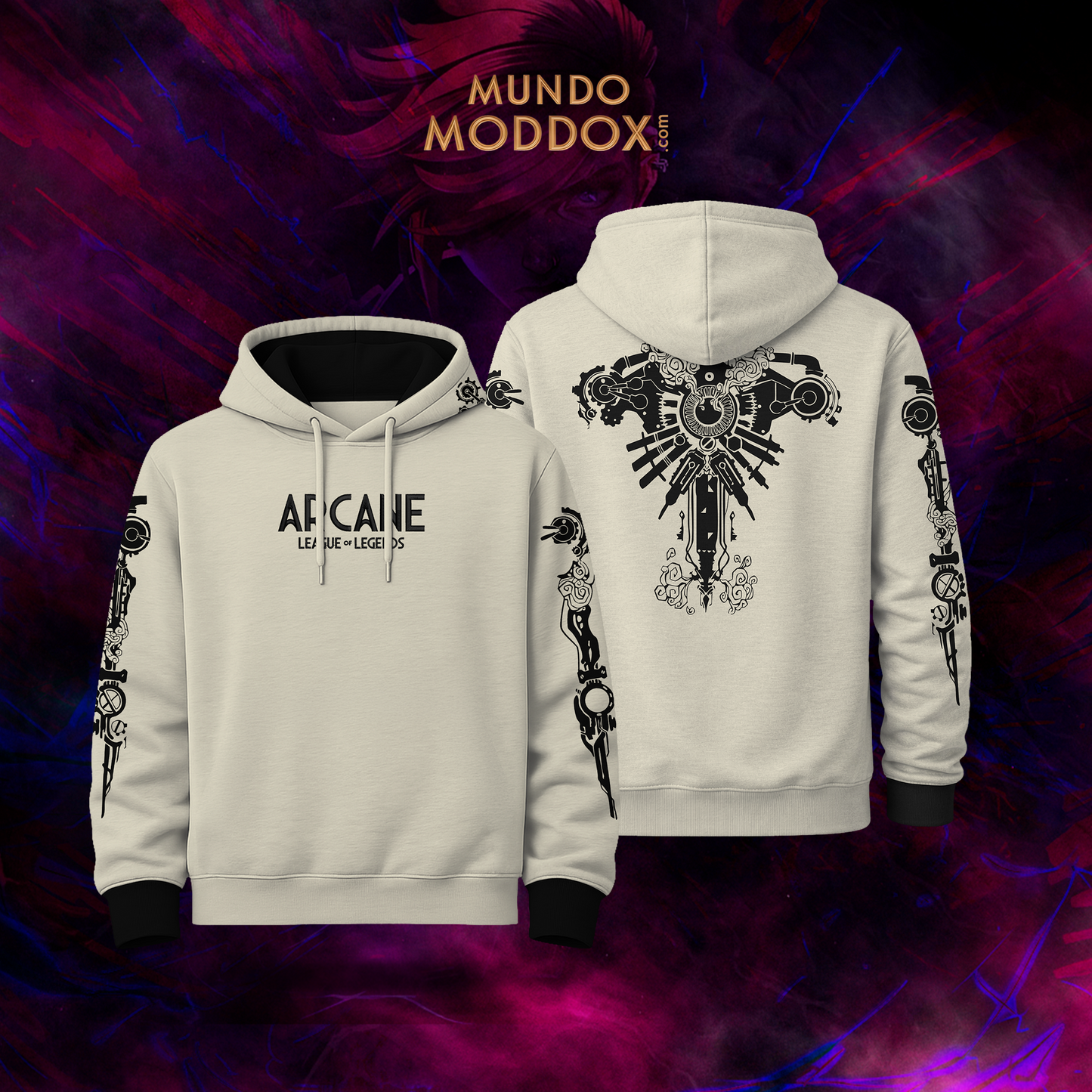Hoodie | Arcane | Vi
