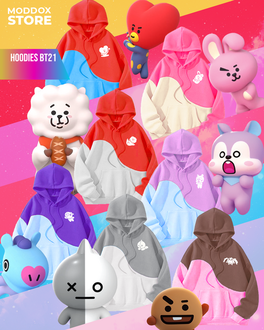 Hoodies | BT21 | Characters