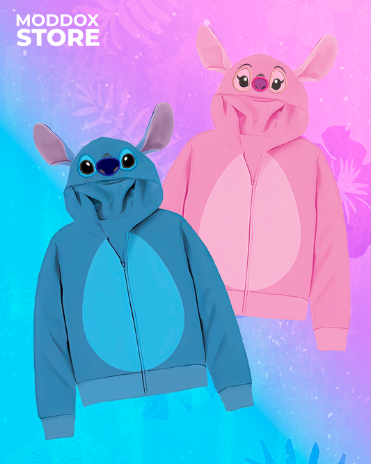 Hoodie | Lilo & Stitch | Stitch & Ángel