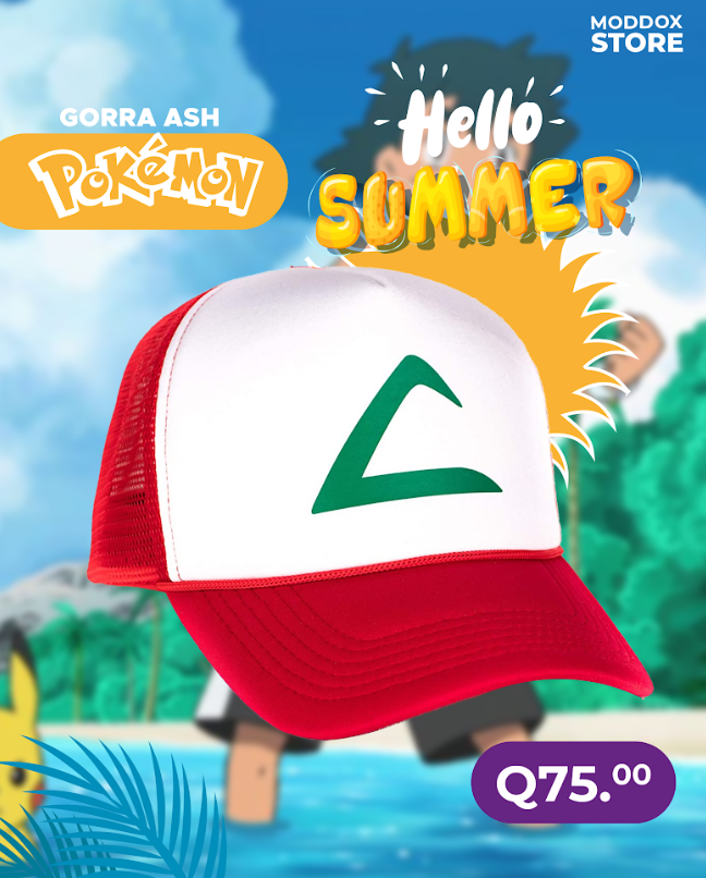 Gorra | Pokémon | Ash |